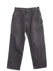 【お得なクーポン配布中!】 US企画 カーハート ウォッシュド ダック ペインター パンツ メンズ 34 32 ワーク ストレート ヘビーウェイト ボトムス シンプル ぺトロール
