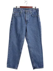 【お得なクーポン配布中!】 US企画 カーハート デニム パンツ メンズ 36 30 古着 ワーク ストレート テーパード ジーンズ ジーパン 5ポケット ヘビーウェイト ボトムス