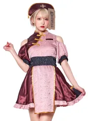 新品 クリアストーン(Clearstone) コスプレ ハロウィン レトロナースキョンシー レディース ピンク