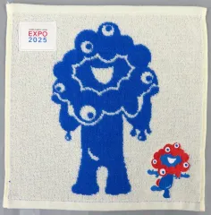 【中古】タオル・手ぬぐい ミャクミャク ミニタオル 「EXPO2025 大阪・関西万博」