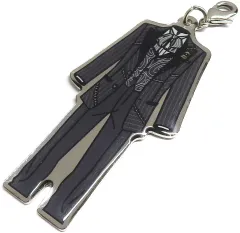 【中古】キーホルダー トレイ・クローバー 「ディズニー ツイステッドワンダーランド プレミアムハロウィーン POP UP SHOP 衣装メタルチャームコレクション(ナイトメアースーツver.)」