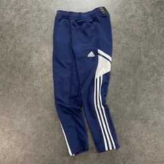 新品 未使用 adidas Condivo 22 Youth Training Pants アディダス ユース キッズ トラックパンツ 3ストライプ ネイビー×ホワイト タグ付き 140