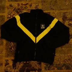 US Military Issue U.S.ARMY APFU Training Jacket Nylon Black x Yellowのサムネイル