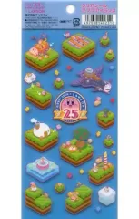 【中古】シール・ステッカー(キャラクター) 集合(ブルー) クリアシール 「星のカービィ キャンペーン2」 ローソン限定