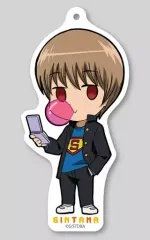 【中古】キーホルダー・マスコット(キャラクター) 沖田総悟 ホワイトアクリルキーチェーン 「銀魂」