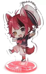 【中古】キーホルダー・マスコット(男性) 莉犬(すとろべりーぷりんす) アクリルスタンドキーチェーン(いちごまりんver.)