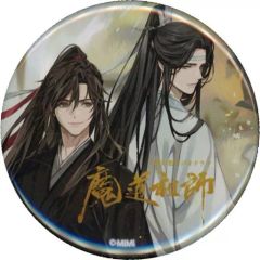魔道祖師 完結記念展var 一期 ゴールドメタリック缶バッジ - メルカリ