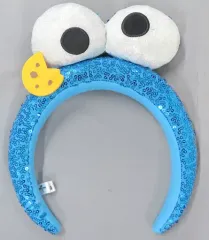 【中古】アクセサリー(非金属) クッキーモンスター スパンコールカチューシャ 「セサミストリート」 ユニバーサル・スタジオ・ジャパン限定