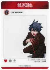 【中古】キャラカード 一ノ瀬四季(スーツ赤) 「桃源暗鬼×Gratte animatecafe pasha★tte トレーディングSNS風クリアカード」