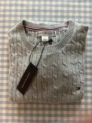 Tommy Hilfiger トミーヒルフィガー ウィメンズ コットン ケーブル 長袖 ニット