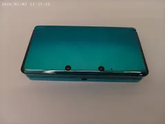  中古品 ゲーム ニンテンドー3DS 本体 CTR-001 アクアブルー 動作確認済