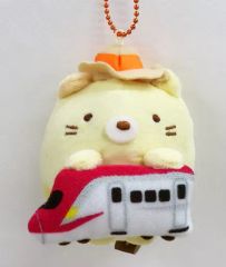 [중고]잡화 고양이(코마치에서 흔들림) 봉제인형 키체인 [스미코구라시] JR 동일본 한정