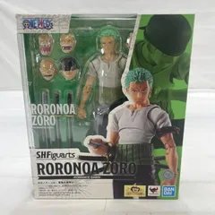 【中古】開封)BANDAI S.H.Figuarts ロロノア・ゾロ -冒険の夜明け- フィギュア ワンピース[19]