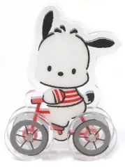 【中古】キーホルダー ポチャッコ 「はぴだんぶい 車輪が回る!サイクリングマスコット」