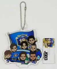 【中古】アクリルスタンド・アクリルパネル 三代目 J SOUL BROTHERS 集合アクリルスタンド 10th Anniversary 特別デザインver. 三代目 J SOUL BROTHERS 10th Anniversary オンラインブースグッズ