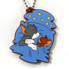 [중고] 열쇠 고리 톰 & 제리 / 침대 고무 매력 [이치 반 쿠지 톰과 제리 ~ always together morning till night ~] F상