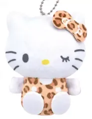 【中古】キーホルダー レオパード 「ハローキティ ぬいぐるみボールチェーン2」