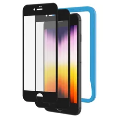 【アンチグレア強化ガラスフィルム】【2枚セット】 Nimaso iPhone SE 第2世代/iPhone8/7 全面保護フィルム ゲーム専用 指紋防止 反射防止 サラサラ キズ防止