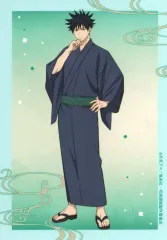 【中古】キャラカード 伏黒恵(全身) 「呪術廻戦 描き下ろし 浴衣ver. トレーディングブロマイド」