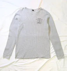 【226498】AVIREX アヴィレックス  サーマル　ワッフル　ロンT　サイズ2XL メンズ  ・ グレー