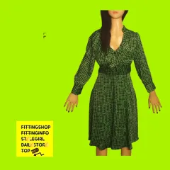 1935 ミニONE PIECE ロング丈ワンピース 半袖ONE PIECE キャミソールワンピース ヴィンテージショップ レディースニットONE PIECE