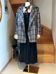 チェック ジャケット