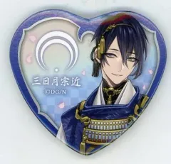 【中古】バッジ・ピンズ(キャラクター) 三日月宗近 「刀剣乱舞-ONLINE- ハート缶バッジコレクション 参」
