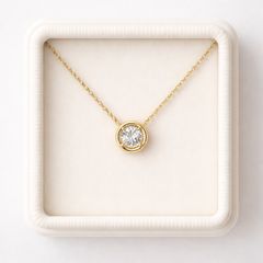 ✨新品✨K10 0.05ctダイヤモンドネックレス 1.02g 金10 - メルカリ