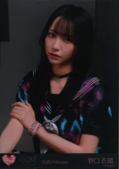 ＝LOVE 2025年2月ランダム生写真 野口衣織 2025 February (「イコノイジョイ 2024」衣装) チュウ