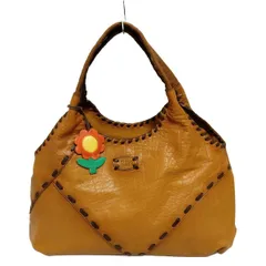 IBIZA(イビザ) トートバッグ - ブラウン×ダークブラウン レザー