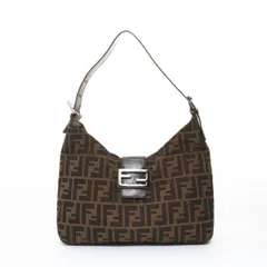 FENDI フェンディ ショルダーバッグ ズッカ キャンバス【中古】
