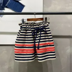 (F) JILL STUART ジルスチュアート レディース カジュアル 밴딩 ストライプ ミニスカート