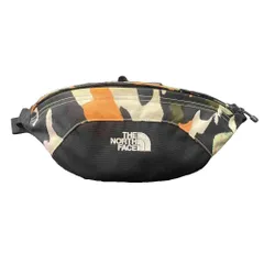ザノースフェイス THE NORTH FACE グラニュール ウエストバッグ ボディバッグ ショルダー 総柄 NM72305 ベージュ オレンジ ブラック マルチカラー