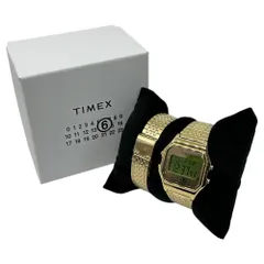 MM6 Maison Margiela × TIMEX(エムエムシックス × タイメックス) T80 gift set w/extra bracelet デジタル 腕時計 ベルト セット S33YW0002 M10062 ONE SIZE ゴールド