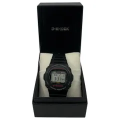 CASIO(カシオ) G-SHOCK ジーショック デジタル 腕時計 DW-5750E ブラック×レッド