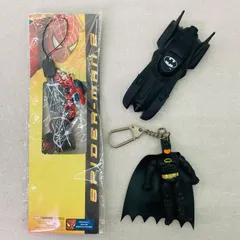 【３種セット】【未開封品あり】スパイダーマン 2 携帯ストラップ 1992年製 バットマン Ertl アーテル バットモービル ミニカー ビンテージ キーホルダー 車 マスコット MARVEL BATMAN ヒーロー マーベル グッズ キャラグッズのサムネイル