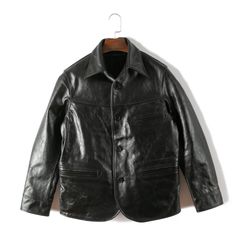IRON LILY 俺のレザーコーチ 牛革コーチジャケット PEKEPON - メルカリ