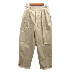 ラルフローレン RALPH LAUREN ツータック ワイド チノ パンツ チノパン ベージュ 11