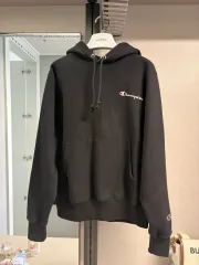 チャンピオン リバースウィーブ 裏起毛パーカー ブラック