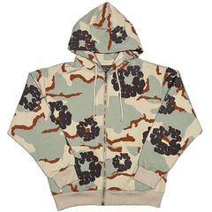 美品・レア】【裏パイルで涼しい】 BoTT Camo Zip Hoodie M - メルカリ