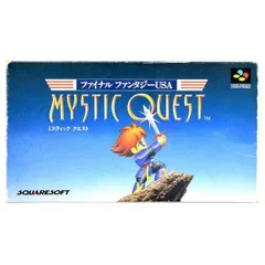 【SFC】ファイナルファンタジーUSA ミスティッククエスト (箱説付) スーパーファミコン