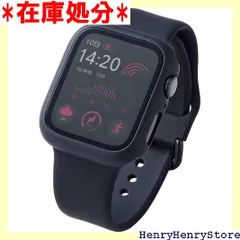 エレコム Apple Watch 44mm SE2 / SE / 6 / 5 / 4 カバー ケース ゴリラガラス 10H 指紋防止 ブラック AW-20MFCGOBK 859