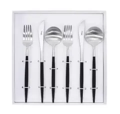 【未使用】クチポール ゴア 6本セット シルバー×ブラック☆