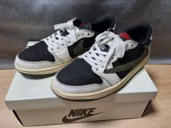 ジョーダン1 トラヴィススコット Mサイズ オリーブ 250