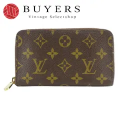 【中古】 ルイ・ヴィトン 二つ折り財布 ジッピーコンパクトウォレット M61440 モノグラム ブラウン ラウンドファスナー レディース 女性 LOUIS VUITTON