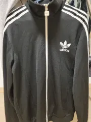 アディダス ブラック 3本線 トラックジャージ 100