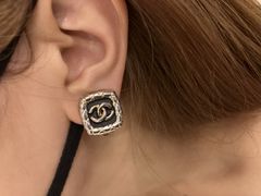 CHANEL デニム風ハートピアス ノベルティ - メルカリ
