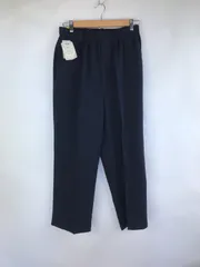 タグ付き 前田ふとん店 タックスラックスパンツ レディース 3L ネイビー 4141202601300027