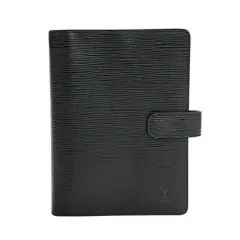 LOUIS VUITTON ルイ ヴィトン R20042/SP0065 手帳カバー アジェンダMM エピ ブラック系  [240101540579]