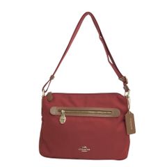 美品 COACH ショルダーバッグ デイジー ベージュ 本革 F23943 - メルカリ